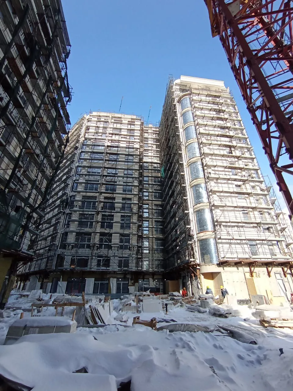 ЖК ДОМ XXII ход строительства