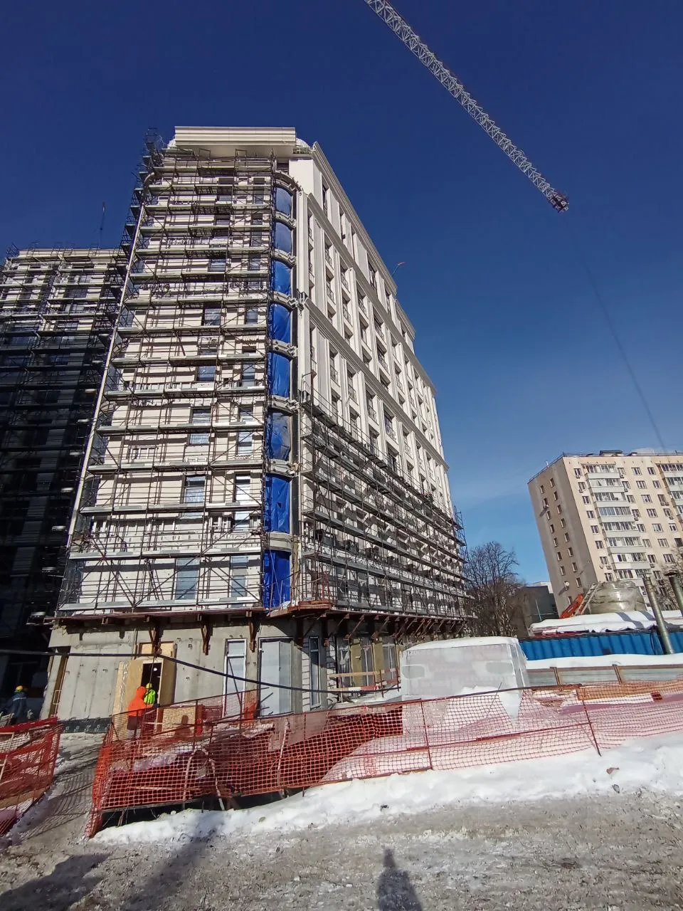 ЖК ДОМ XXII ход строительства