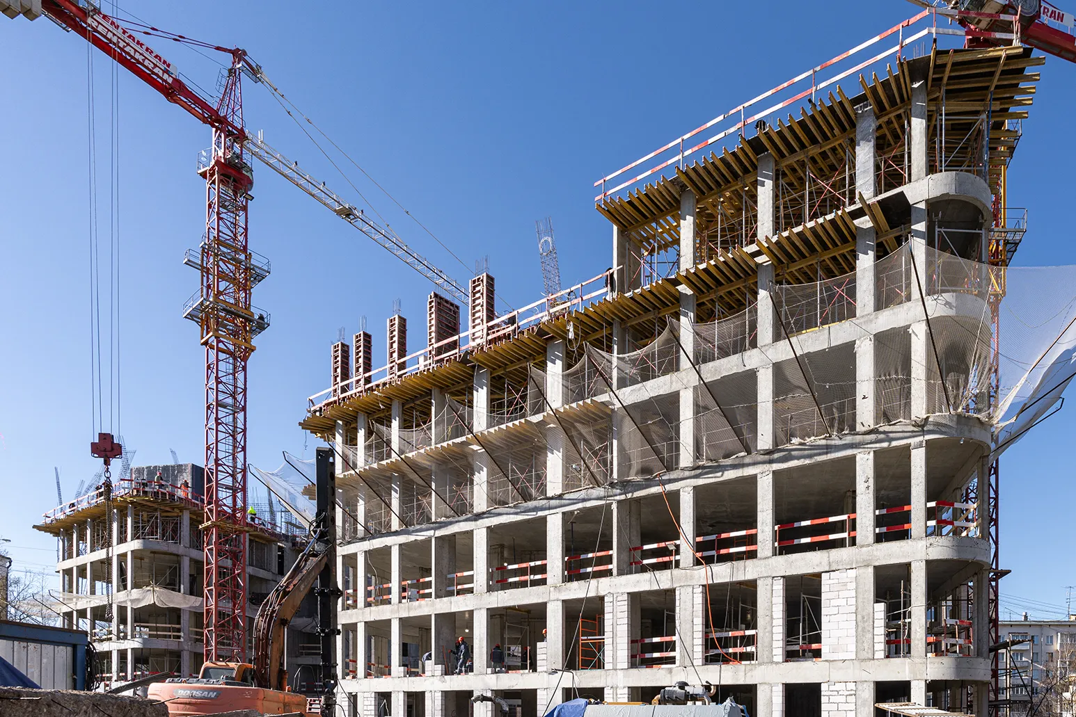 ЖК ДОМ XXII ход строительства