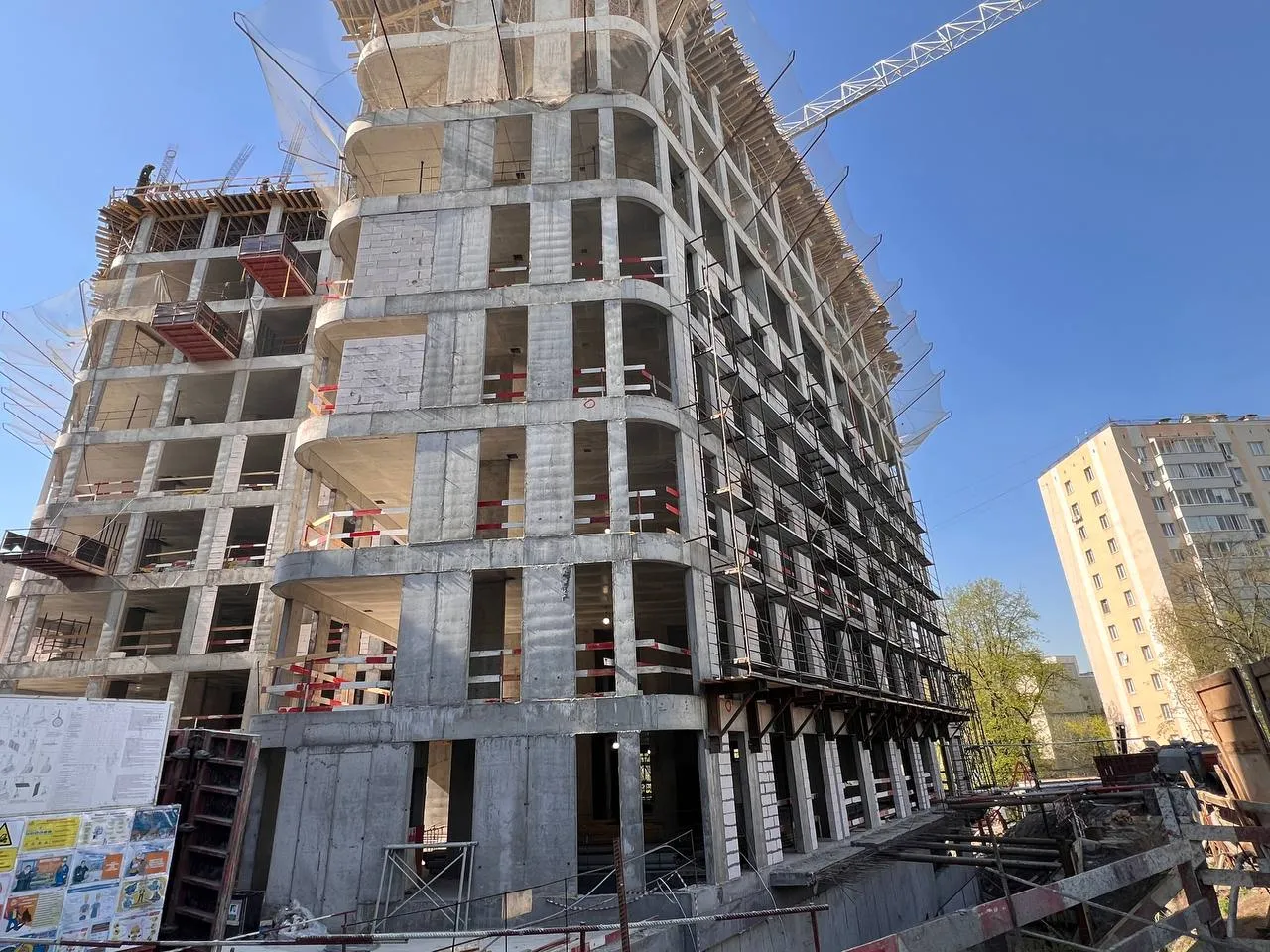 ЖК ДОМ XXII ход строительства