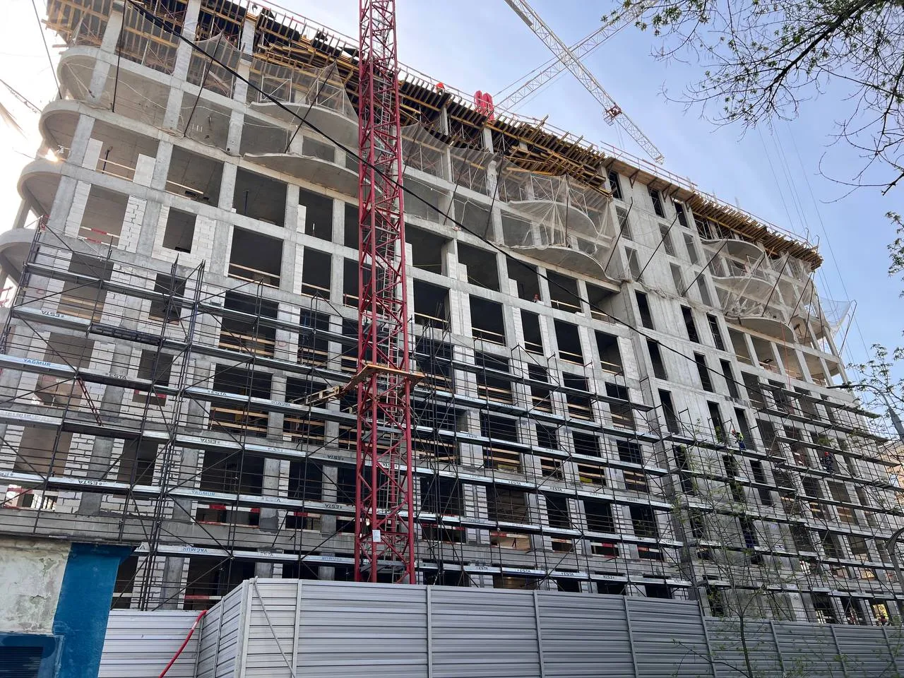 ЖК ДОМ XXII ход строительства