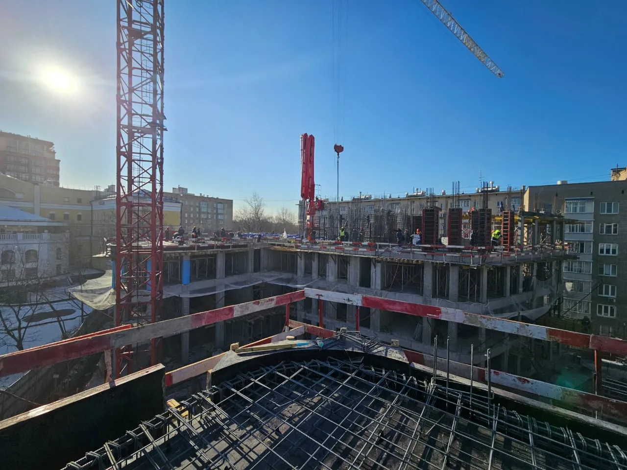 ЖК ДОМ XXII ход строительства
