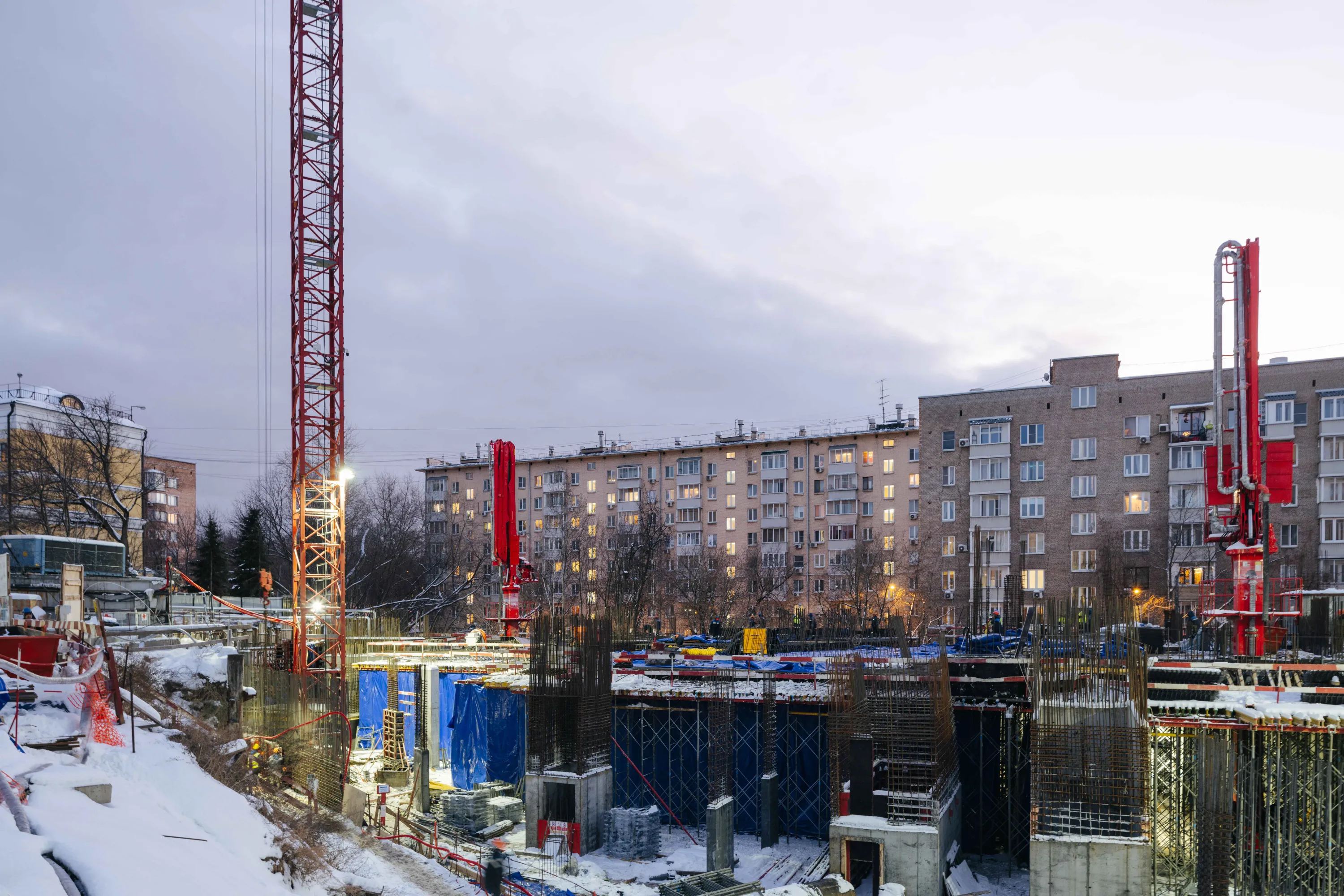 ЖК ДОМ XXII ход строительства