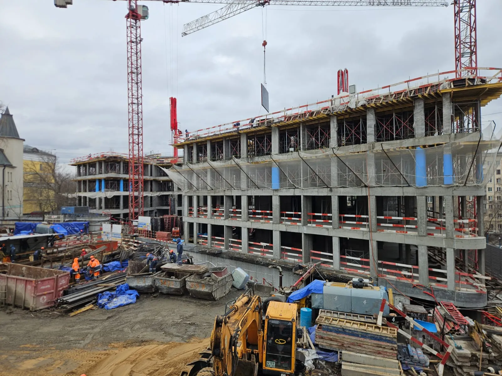ЖК ДОМ XXII ход строительства