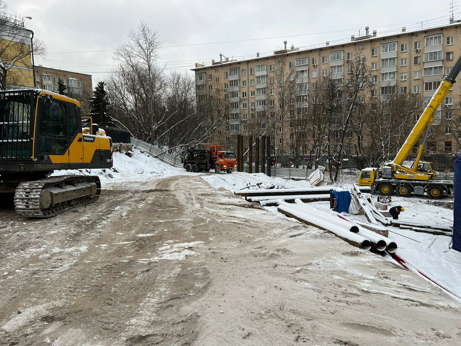 ЖК ДОМ XXII ход строительства