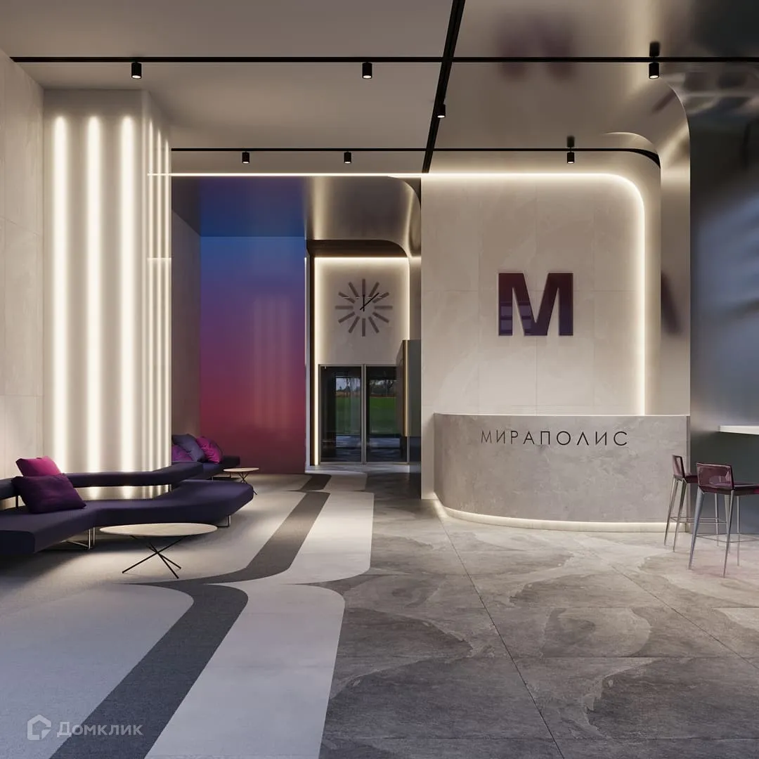 Планировка 1-комнатной квартиры 36.1 м² в ЖК квартал «МИРАПОЛИС», г. Москва — фото 7