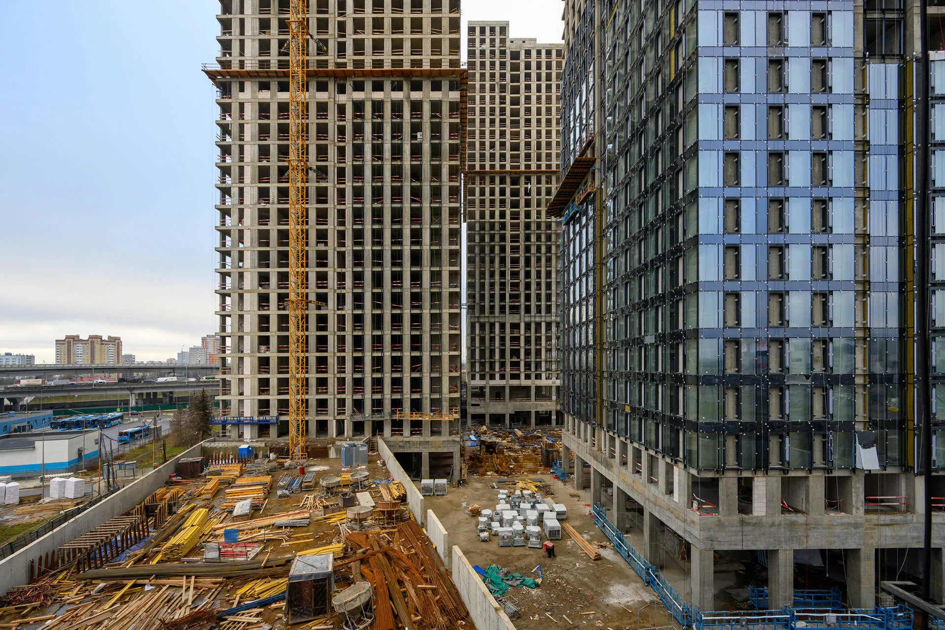 квартал «МИРАПОЛИС» ход строительства