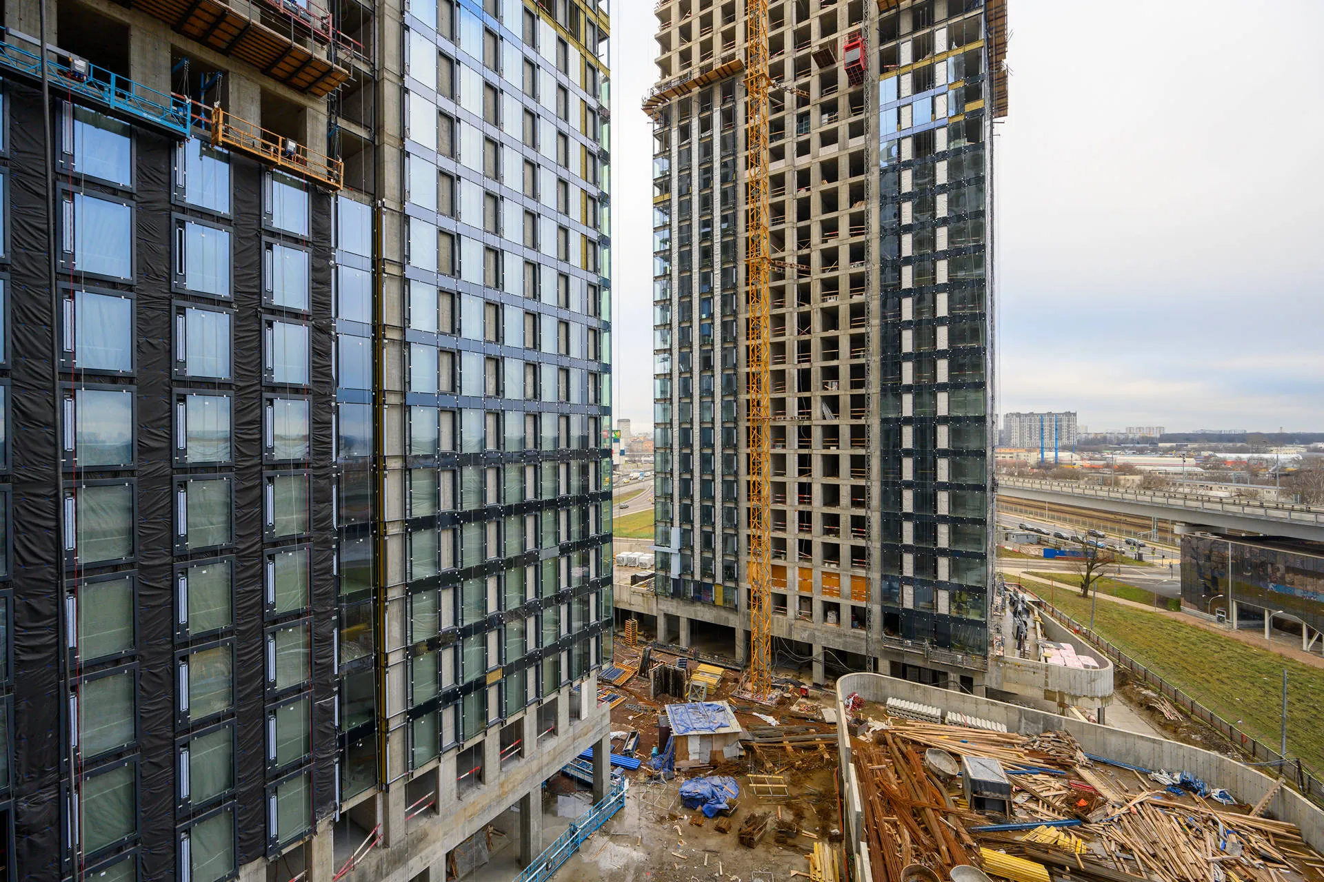 квартал «МИРАПОЛИС» ход строительства