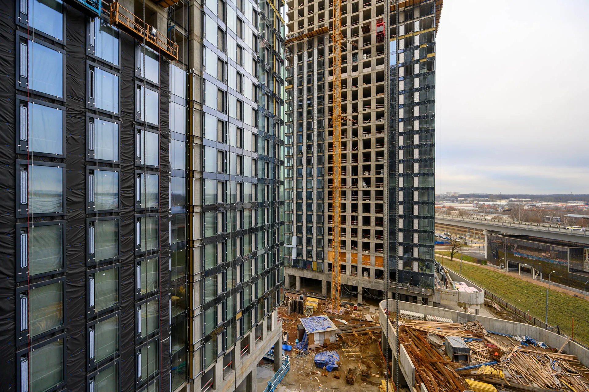 квартал «МИРАПОЛИС» ход строительства