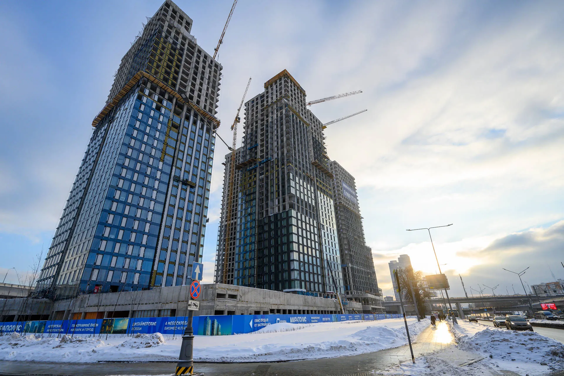 квартал «МИРАПОЛИС» ход строительства