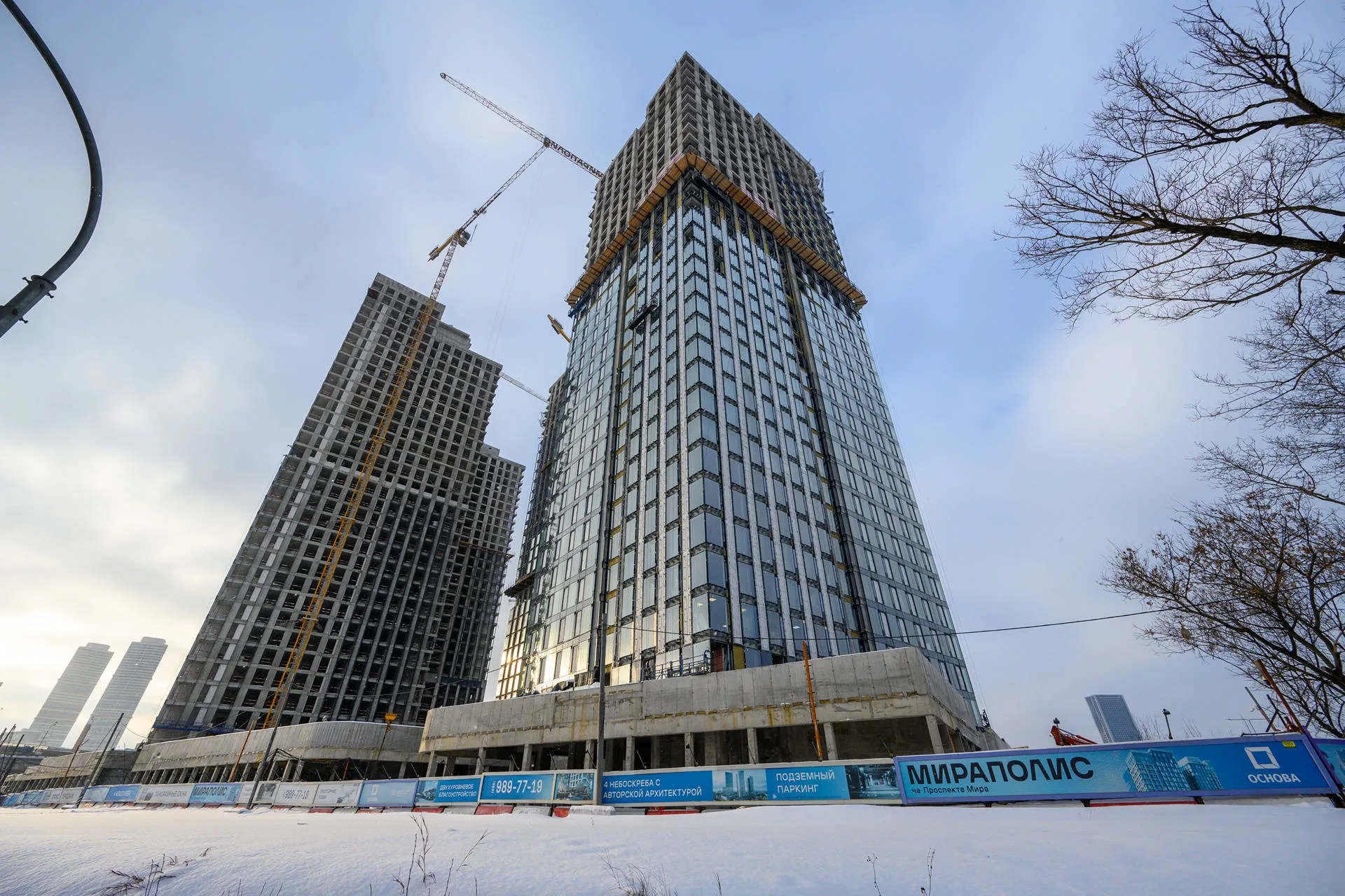 квартал «МИРАПОЛИС» ход строительства