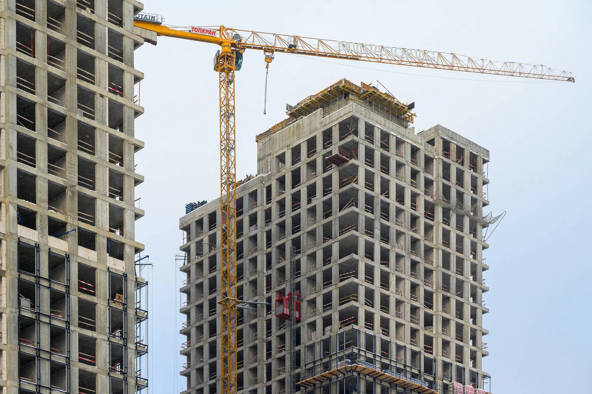 квартал «МИРАПОЛИС» ход строительства