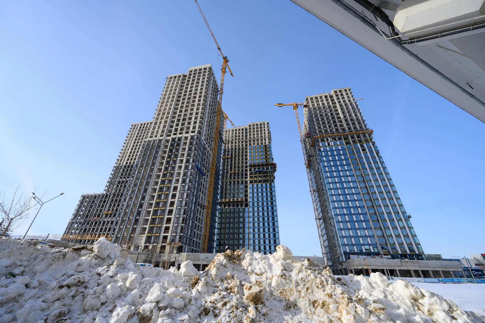 квартал «МИРАПОЛИС» ход строительства