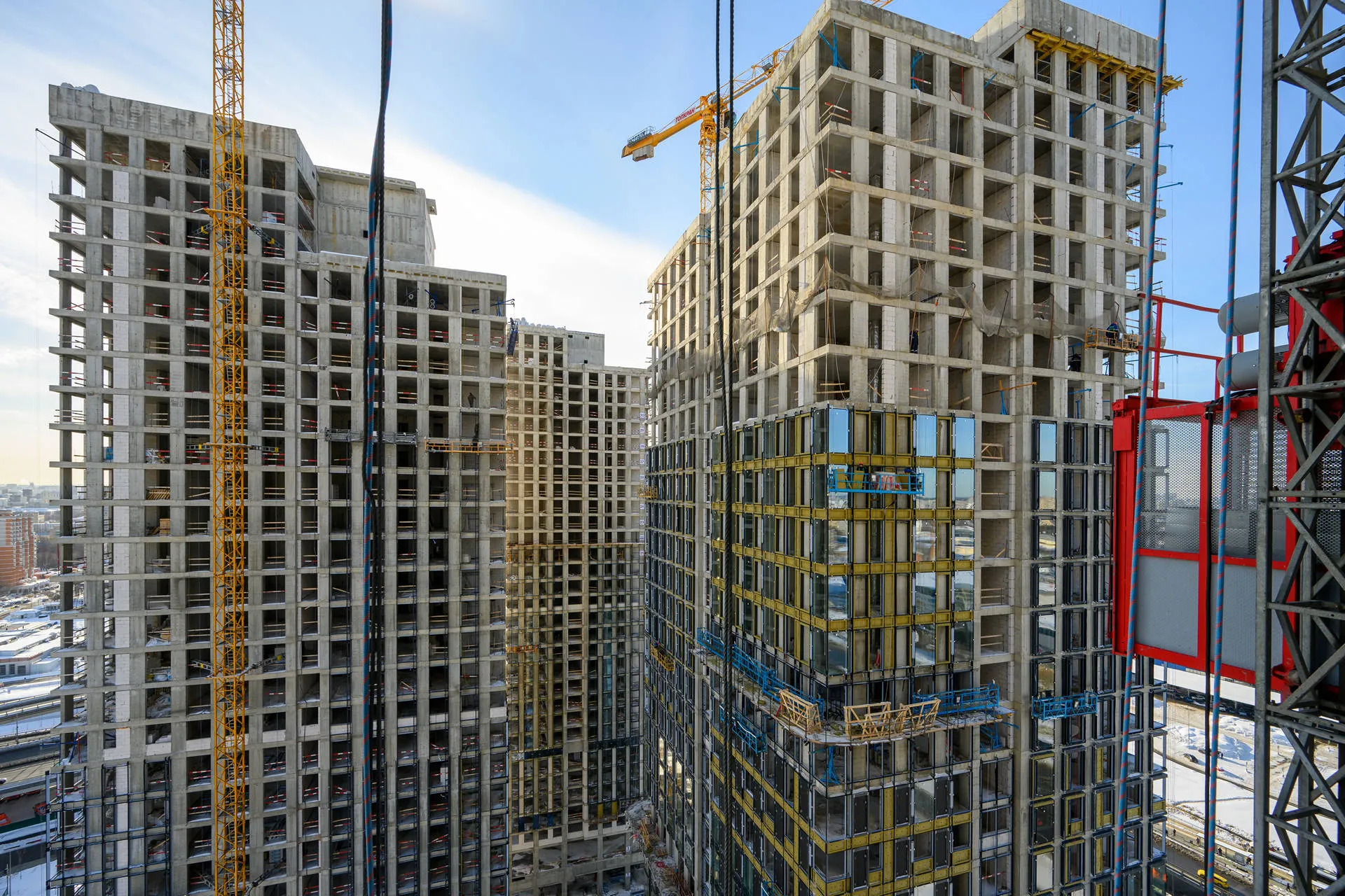 квартал «МИРАПОЛИС» ход строительства