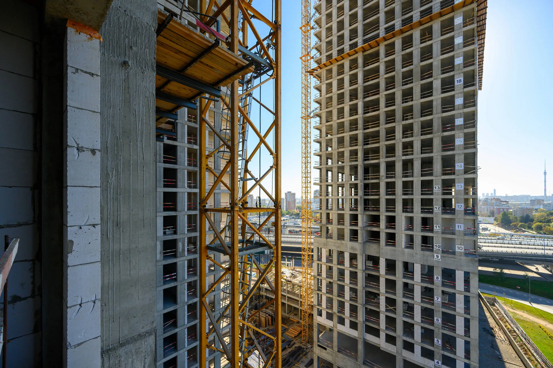 квартал «МИРАПОЛИС» ход строительства