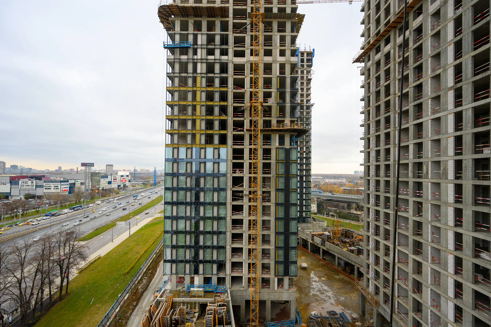 квартал «МИРАПОЛИС» ход строительства