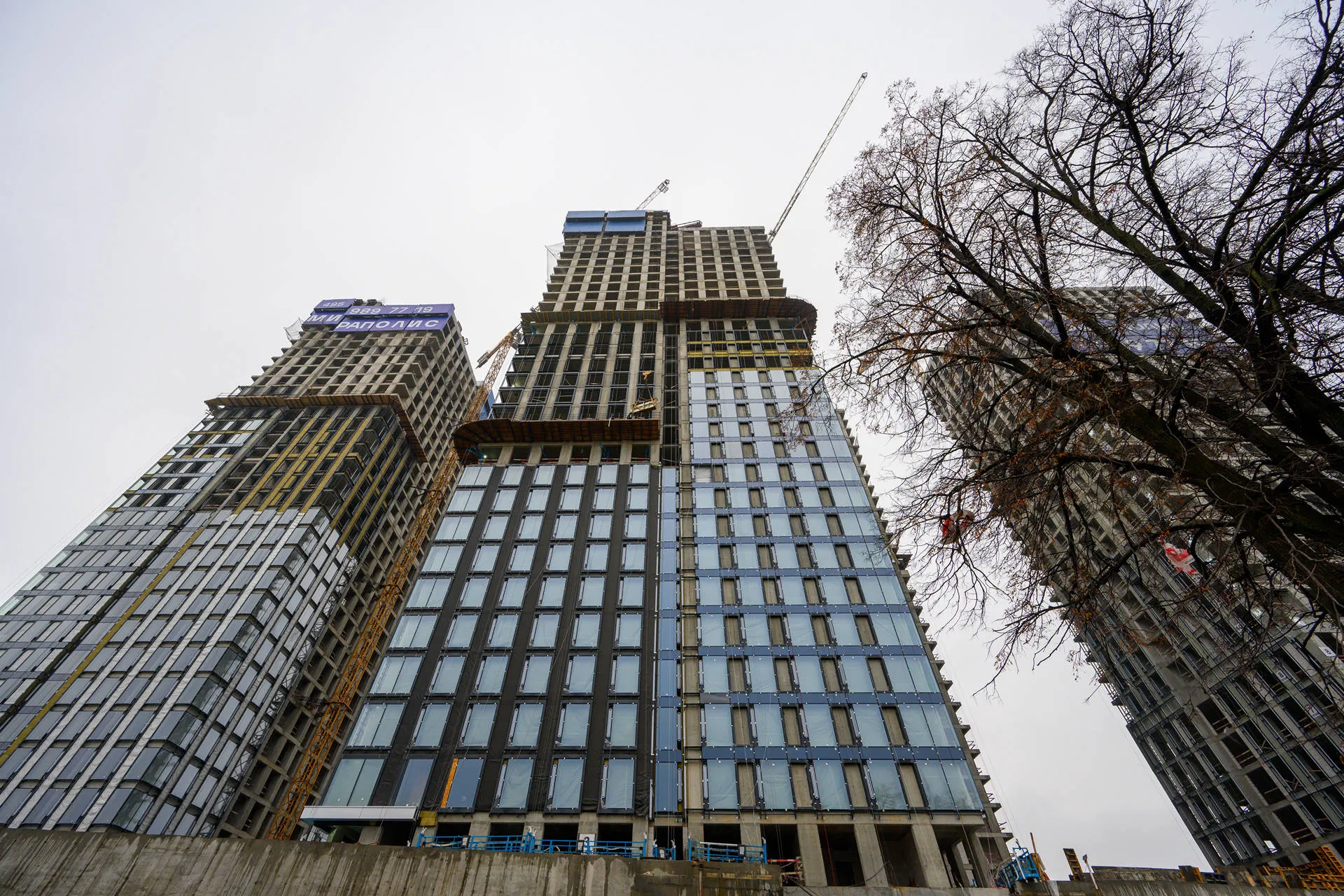 квартал «МИРАПОЛИС» ход строительства