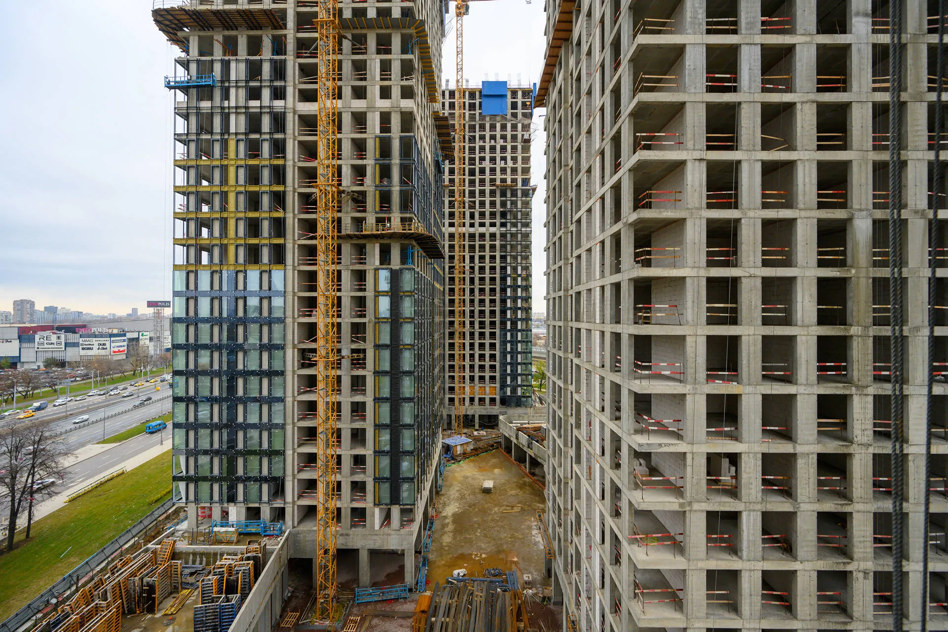 квартал «МИРАПОЛИС» ход строительства