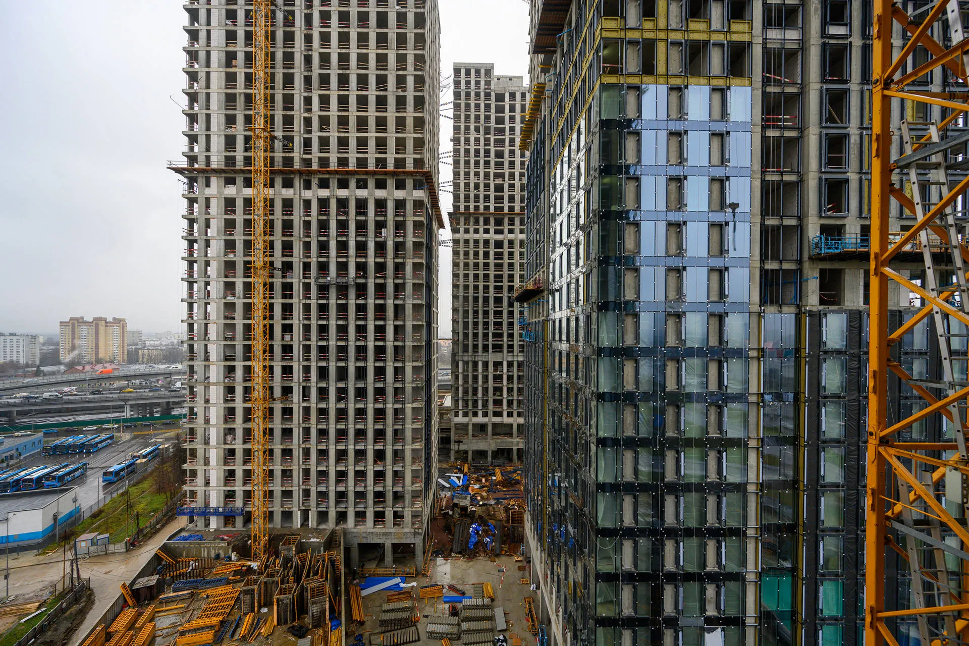 квартал «МИРАПОЛИС» ход строительства