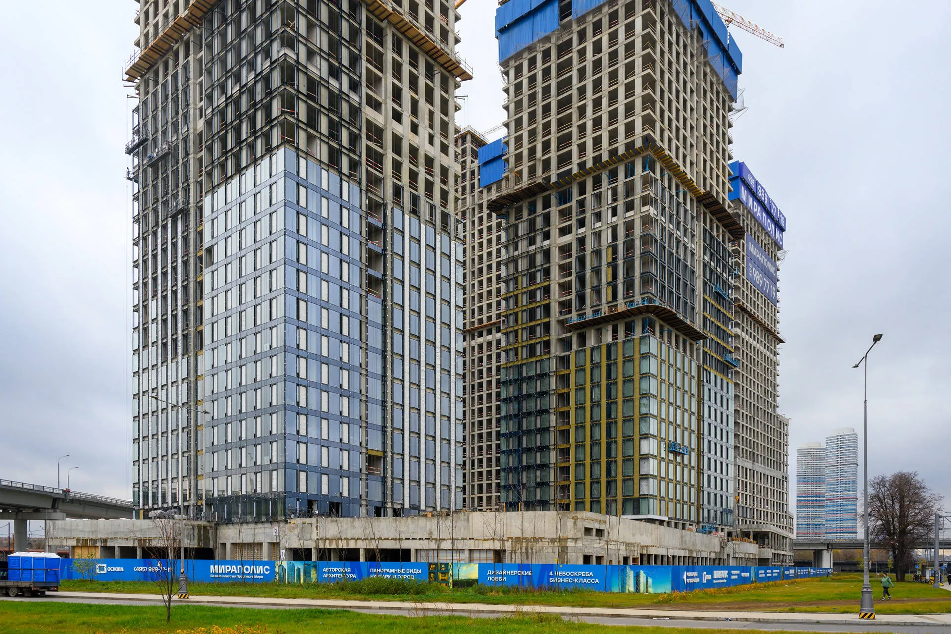 квартал «МИРАПОЛИС» ход строительства