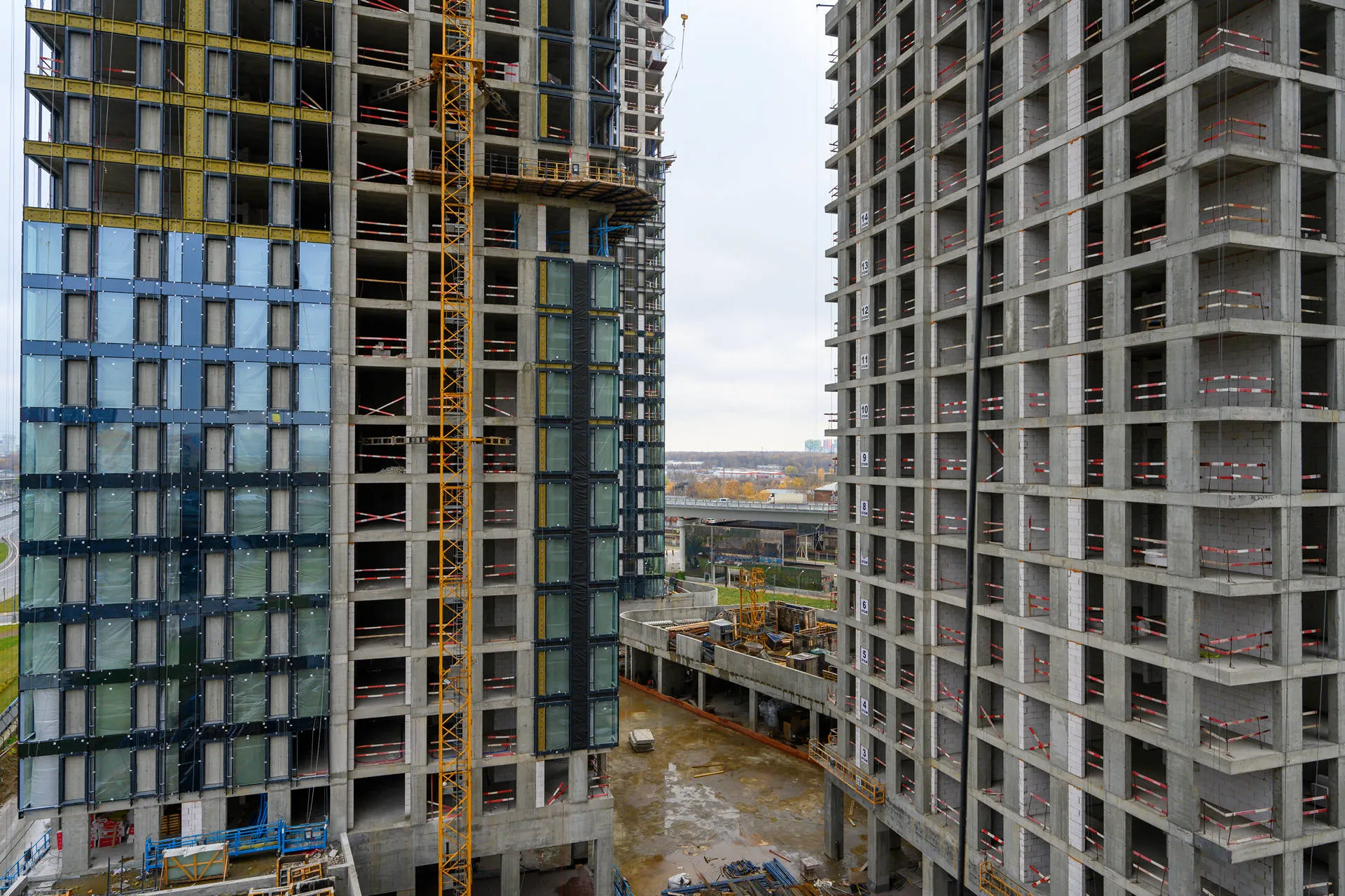 квартал «МИРАПОЛИС» ход строительства