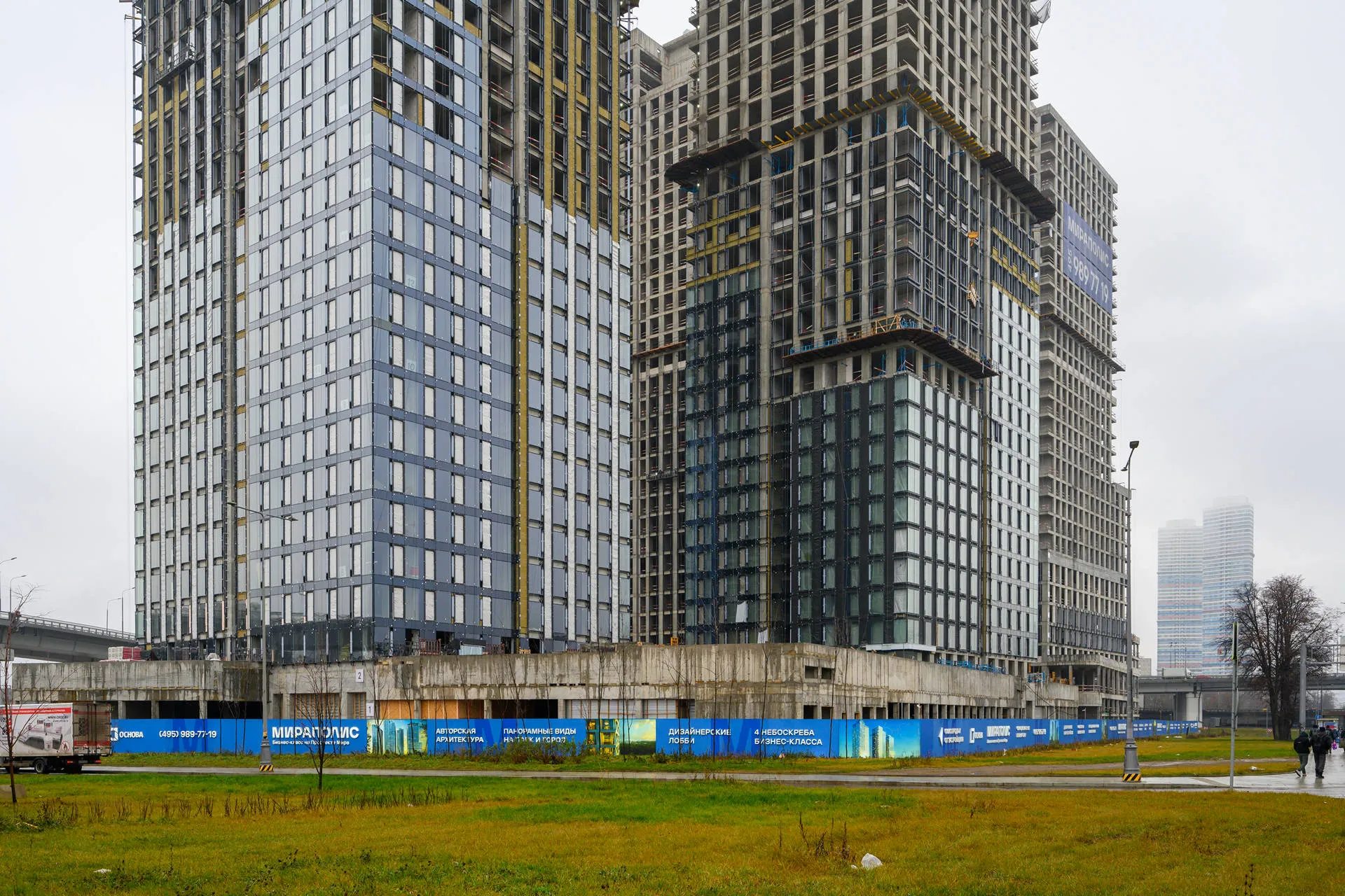 квартал «МИРАПОЛИС» ход строительства