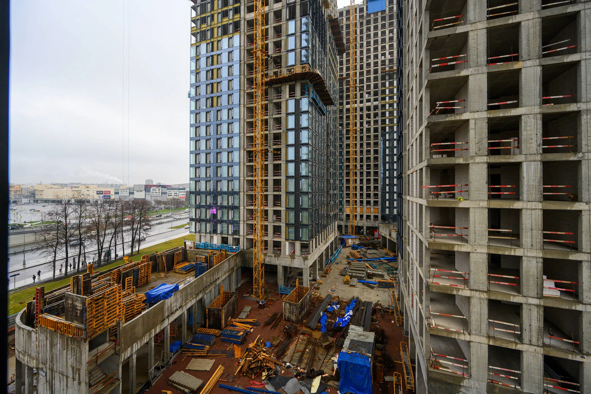 квартал «МИРАПОЛИС» ход строительства