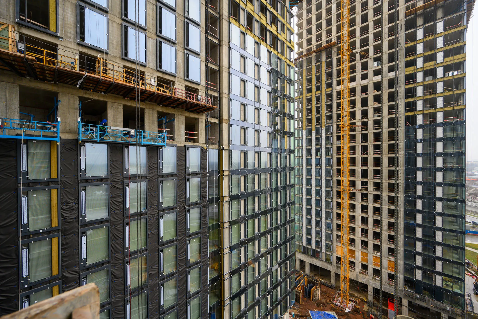 квартал «МИРАПОЛИС» ход строительства