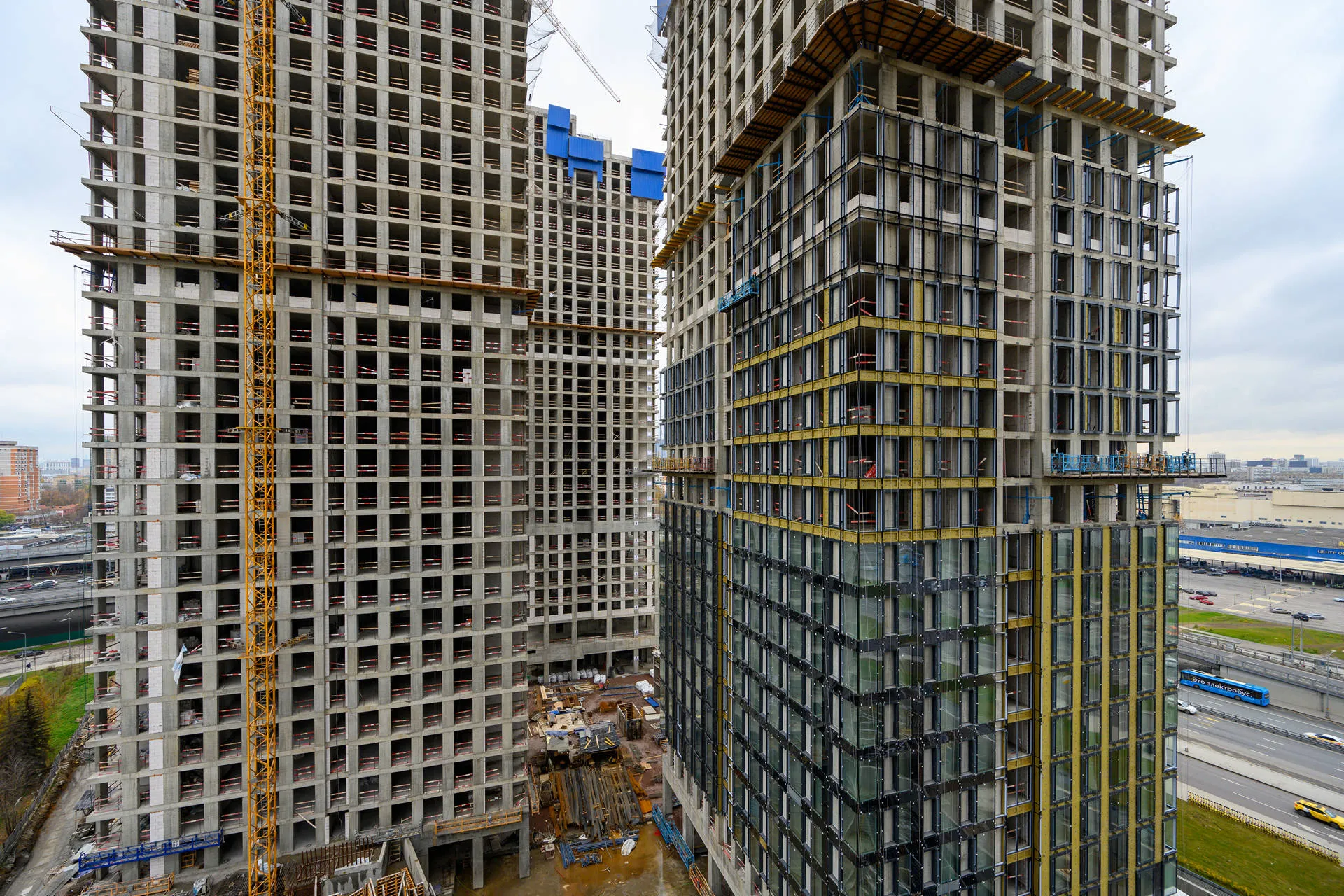 квартал «МИРАПОЛИС» ход строительства