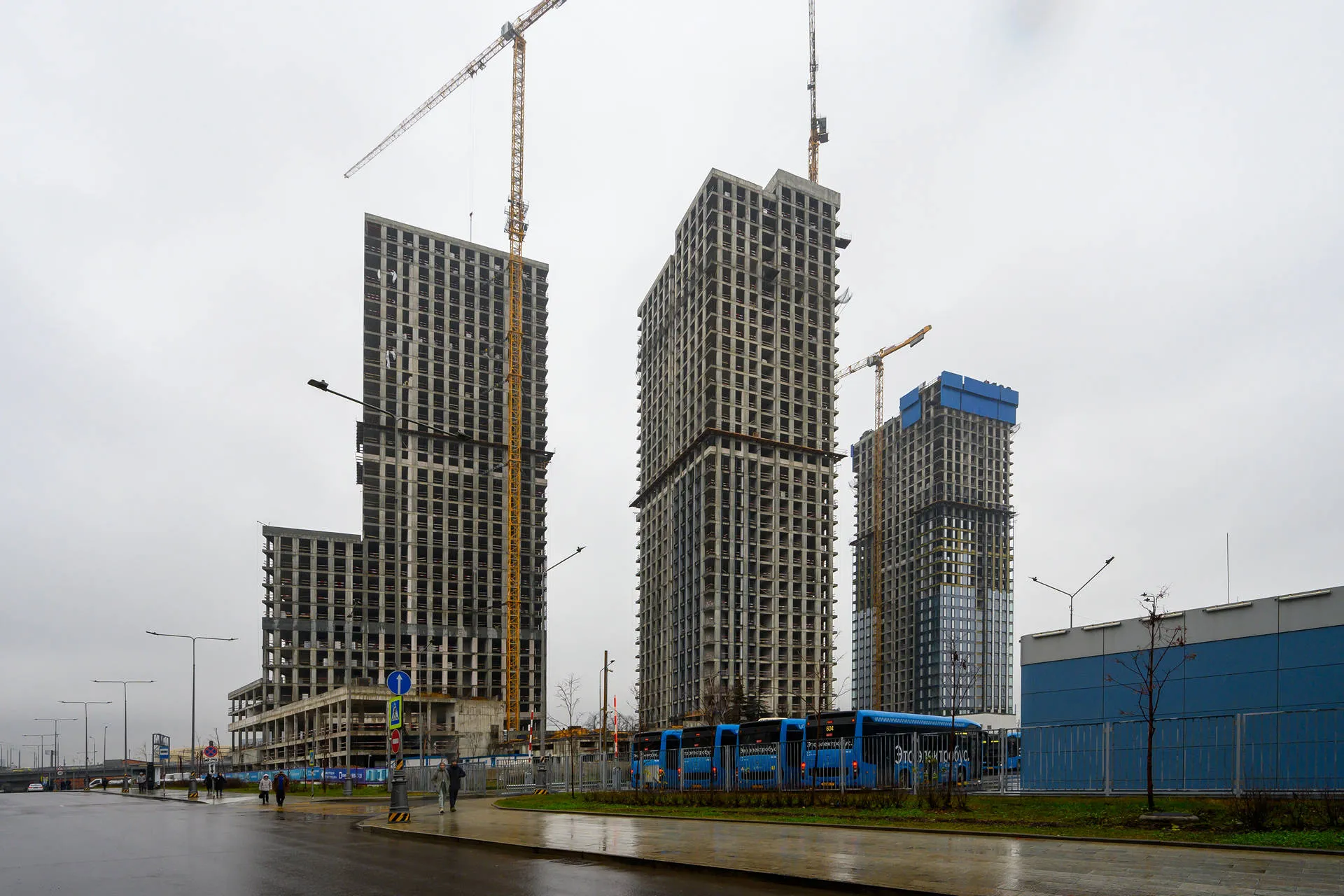 квартал «МИРАПОЛИС» ход строительства