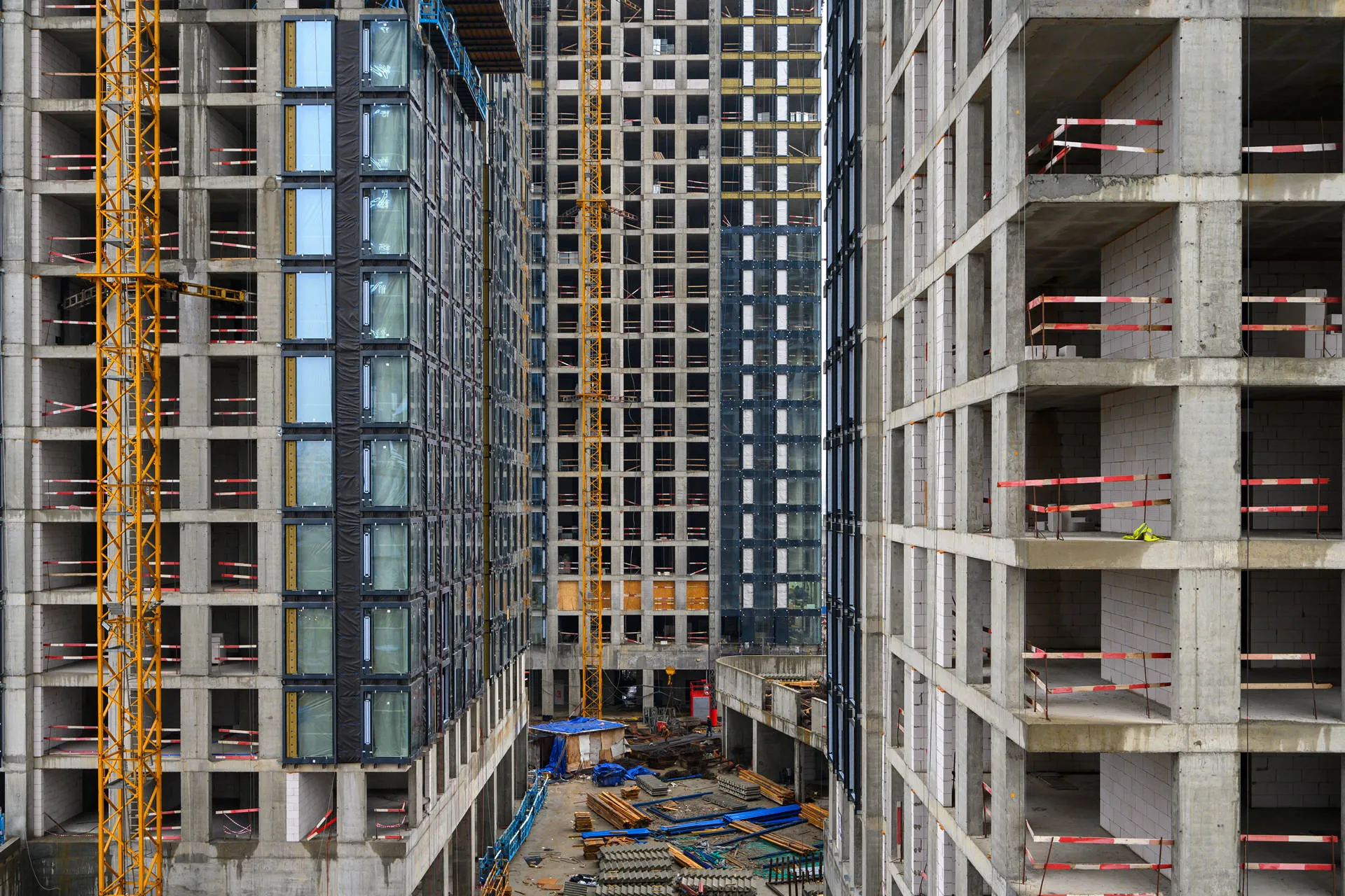 квартал «МИРАПОЛИС» ход строительства