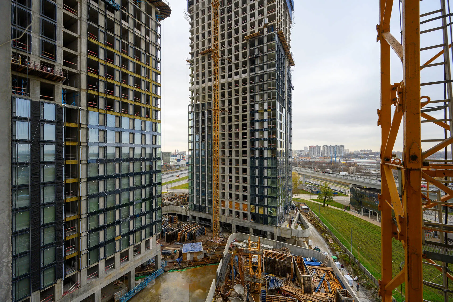 квартал «МИРАПОЛИС» ход строительства