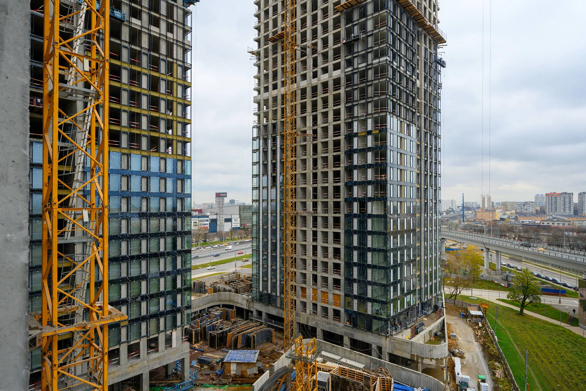 квартал «МИРАПОЛИС» ход строительства