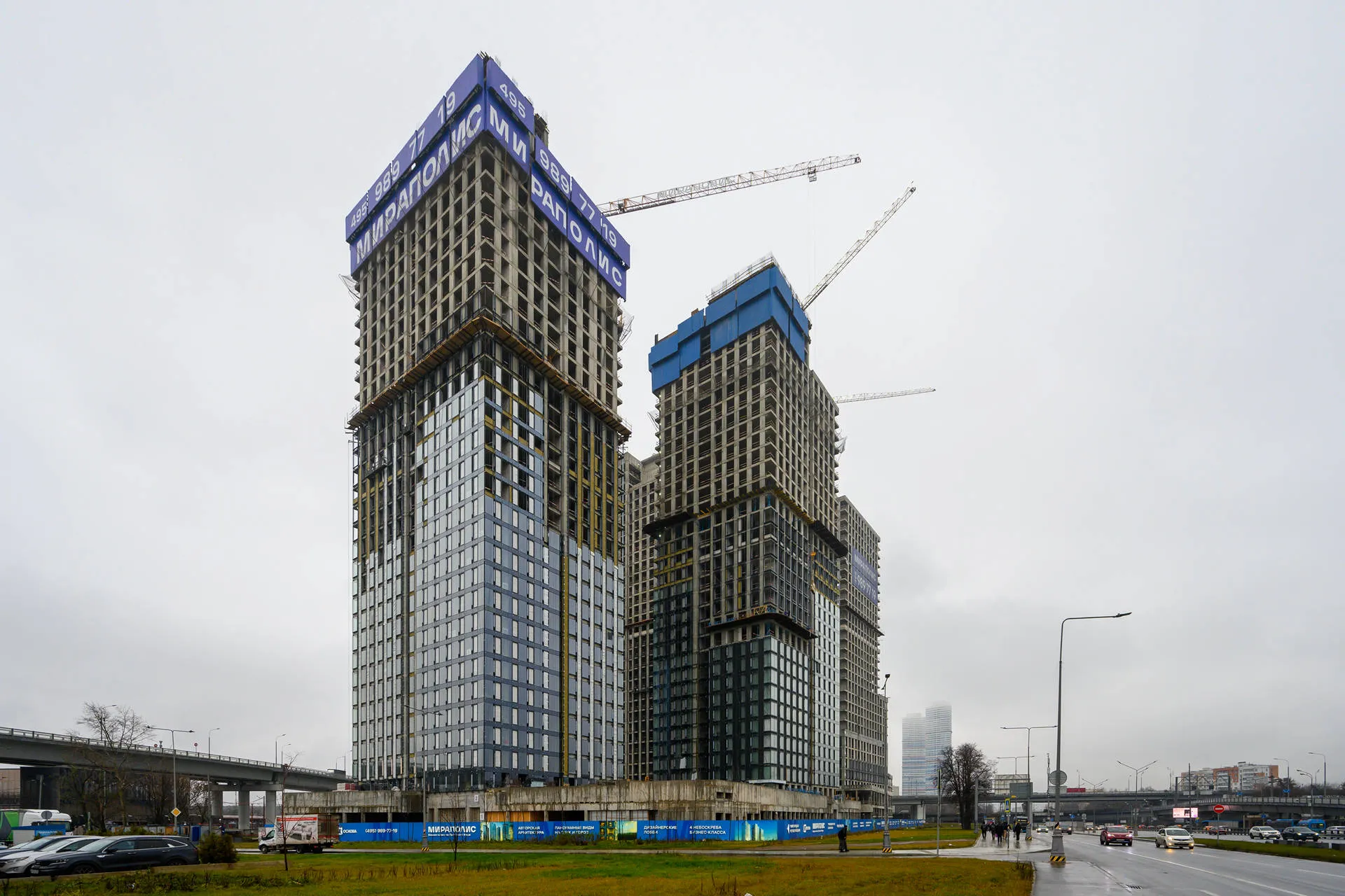 квартал «МИРАПОЛИС» ход строительства