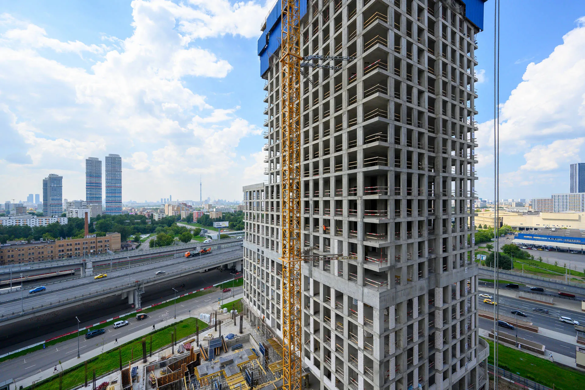 квартал «МИРАПОЛИС» ход строительства