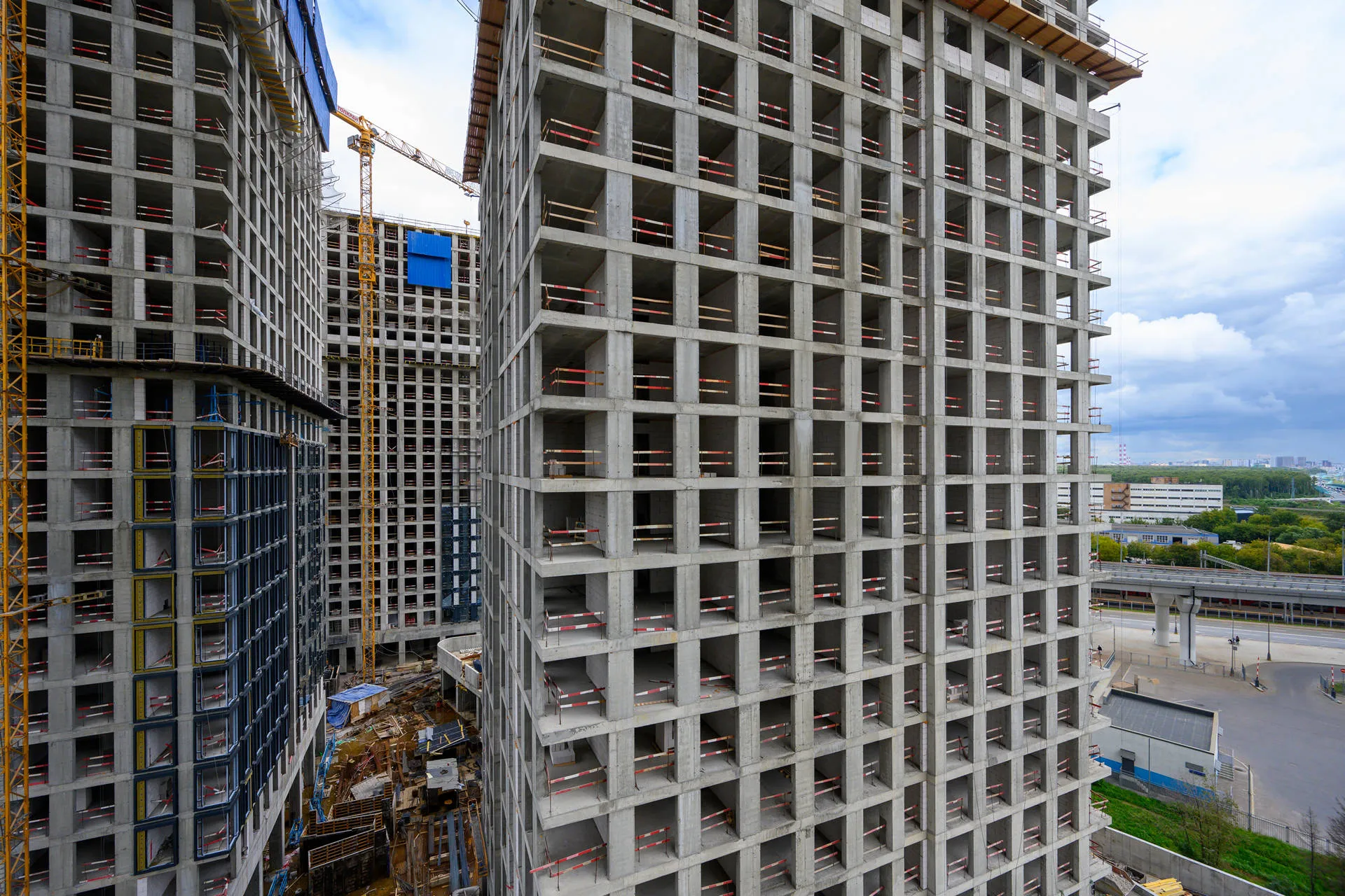 квартал «МИРАПОЛИС» ход строительства