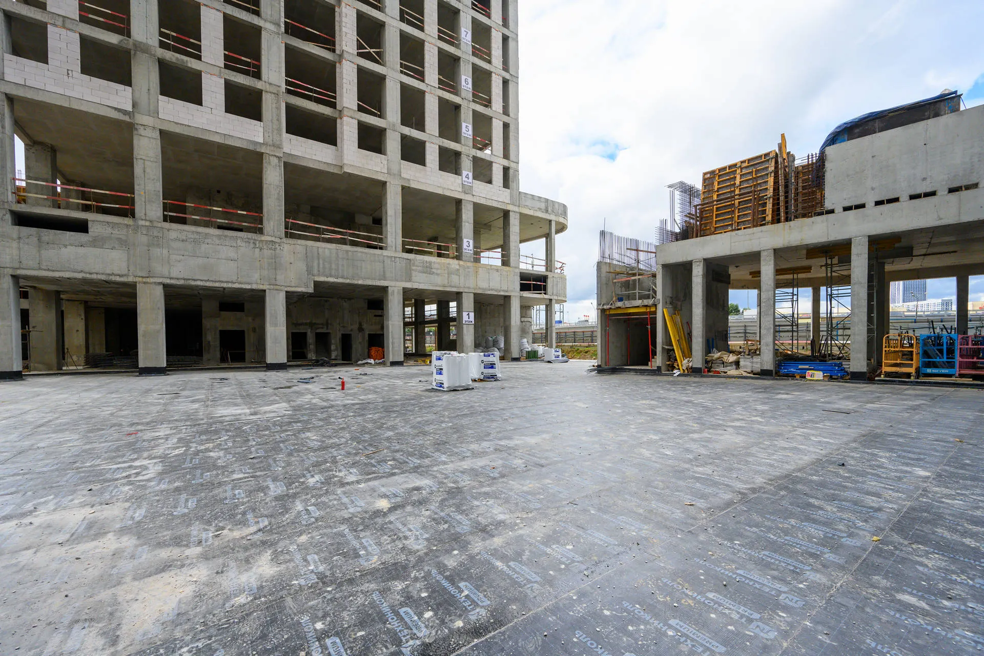 квартал «МИРАПОЛИС» ход строительства