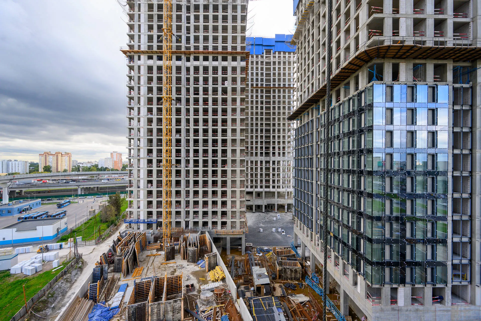 квартал «МИРАПОЛИС» ход строительства