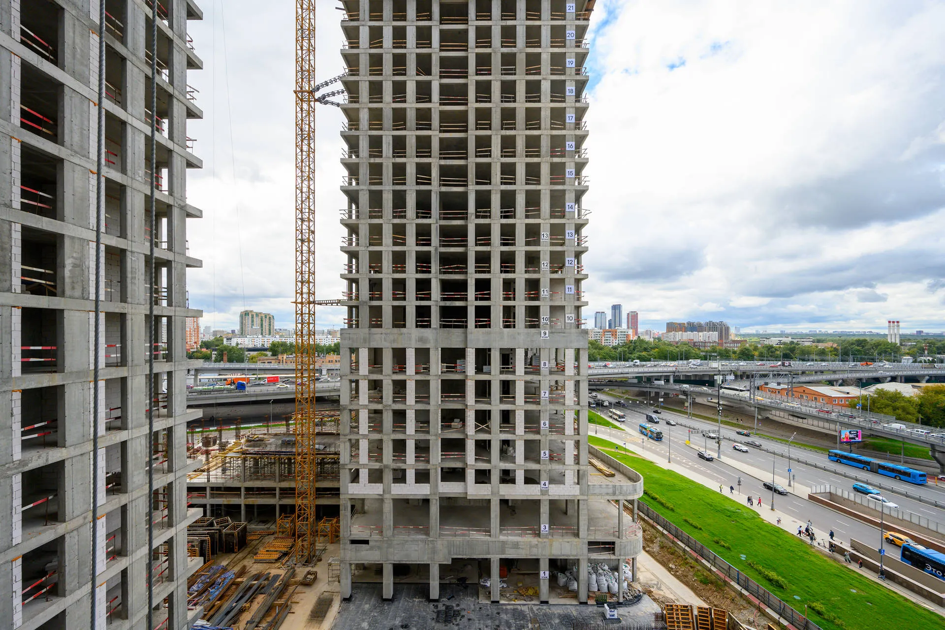 квартал «МИРАПОЛИС» ход строительства