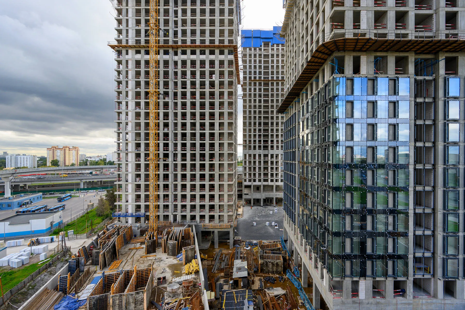 квартал «МИРАПОЛИС» ход строительства