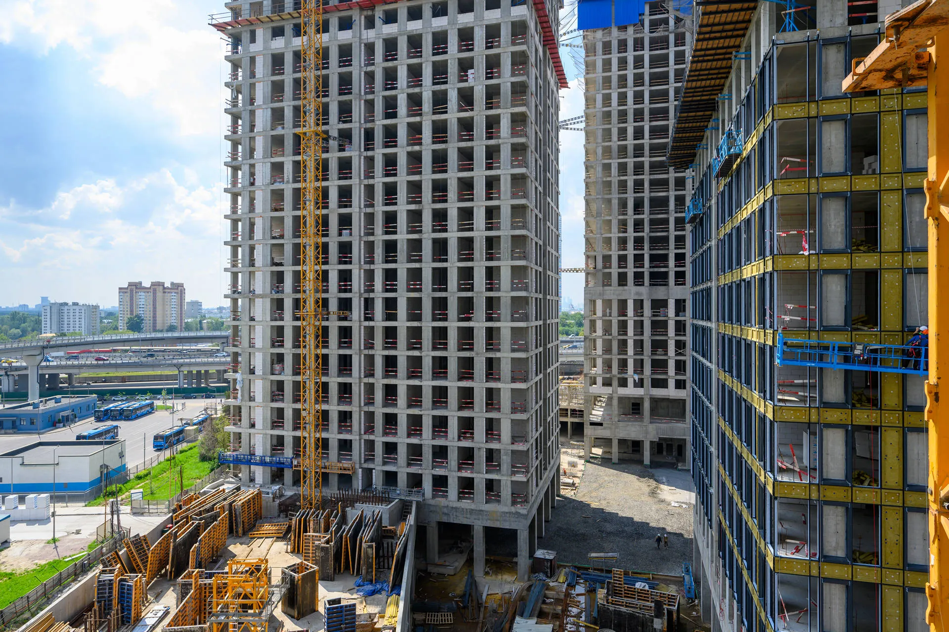 квартал «МИРАПОЛИС» ход строительства