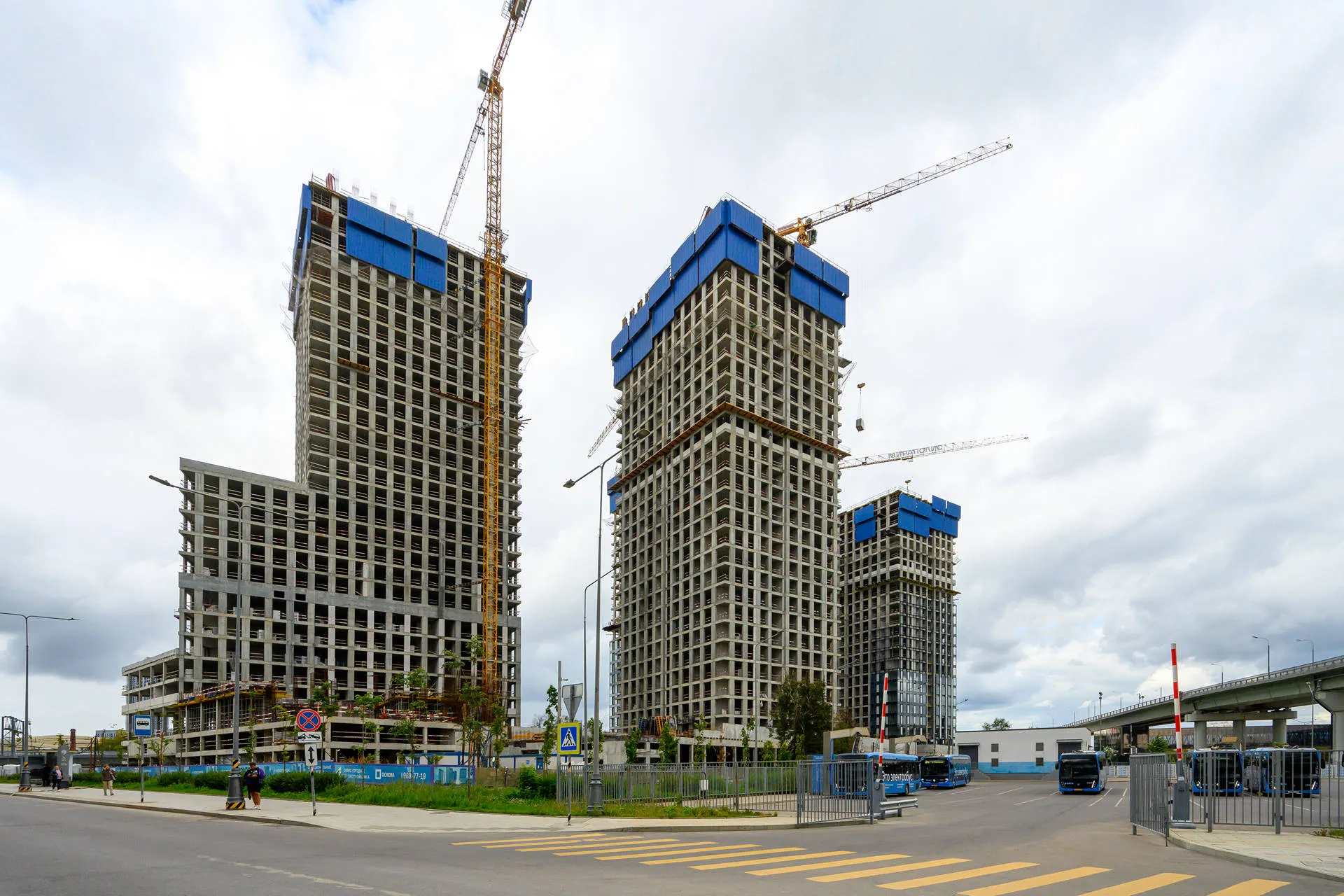 квартал «МИРАПОЛИС» ход строительства