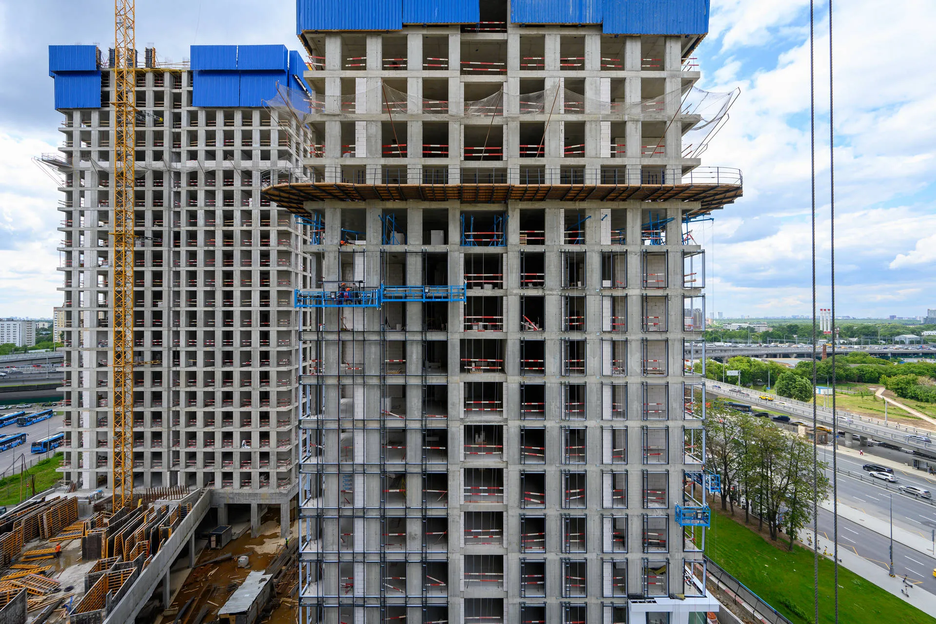 квартал «МИРАПОЛИС» ход строительства