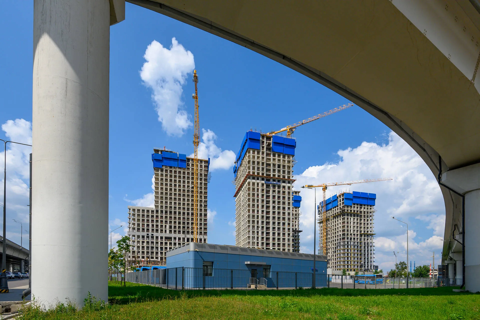 квартал «МИРАПОЛИС» ход строительства