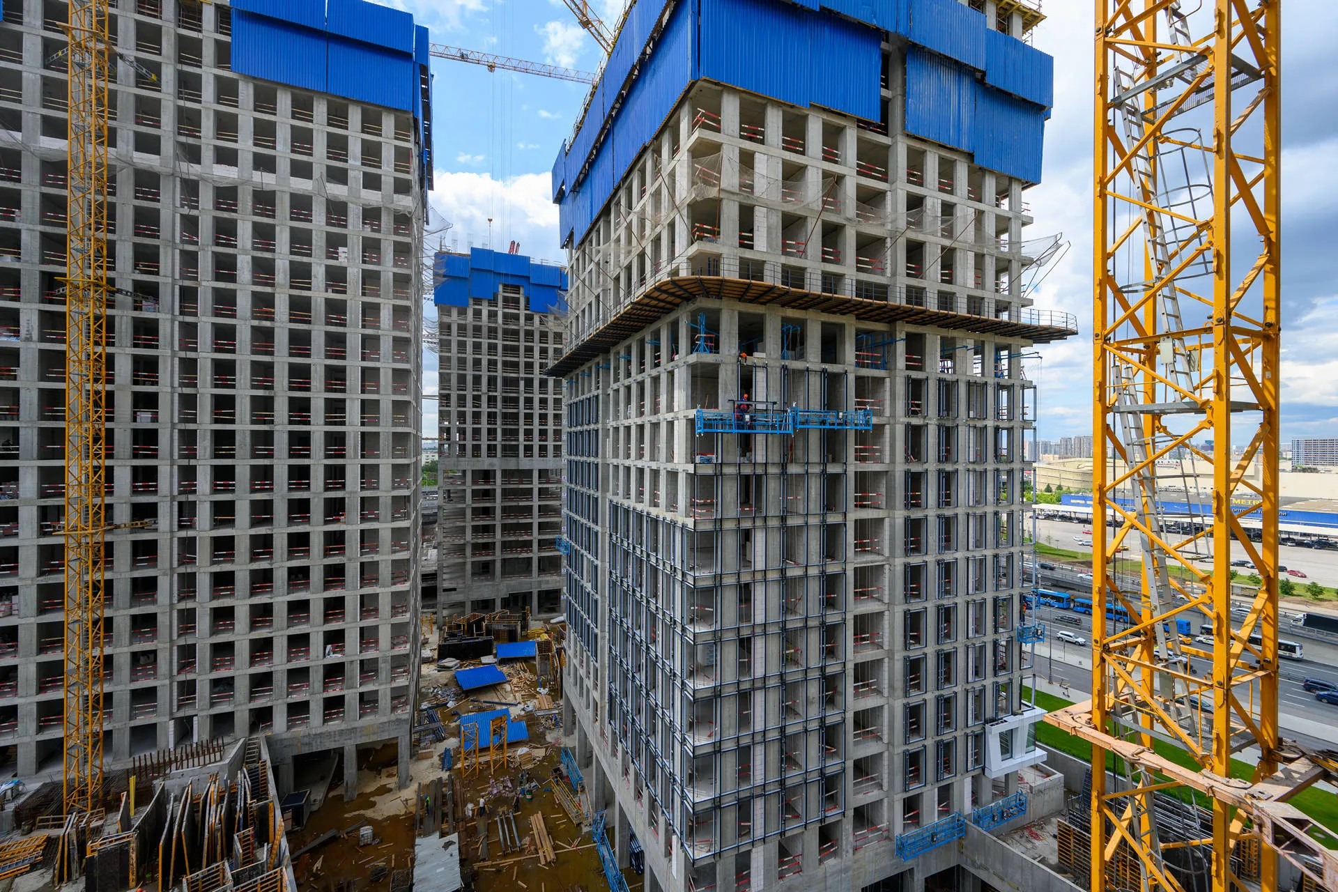 квартал «МИРАПОЛИС» ход строительства