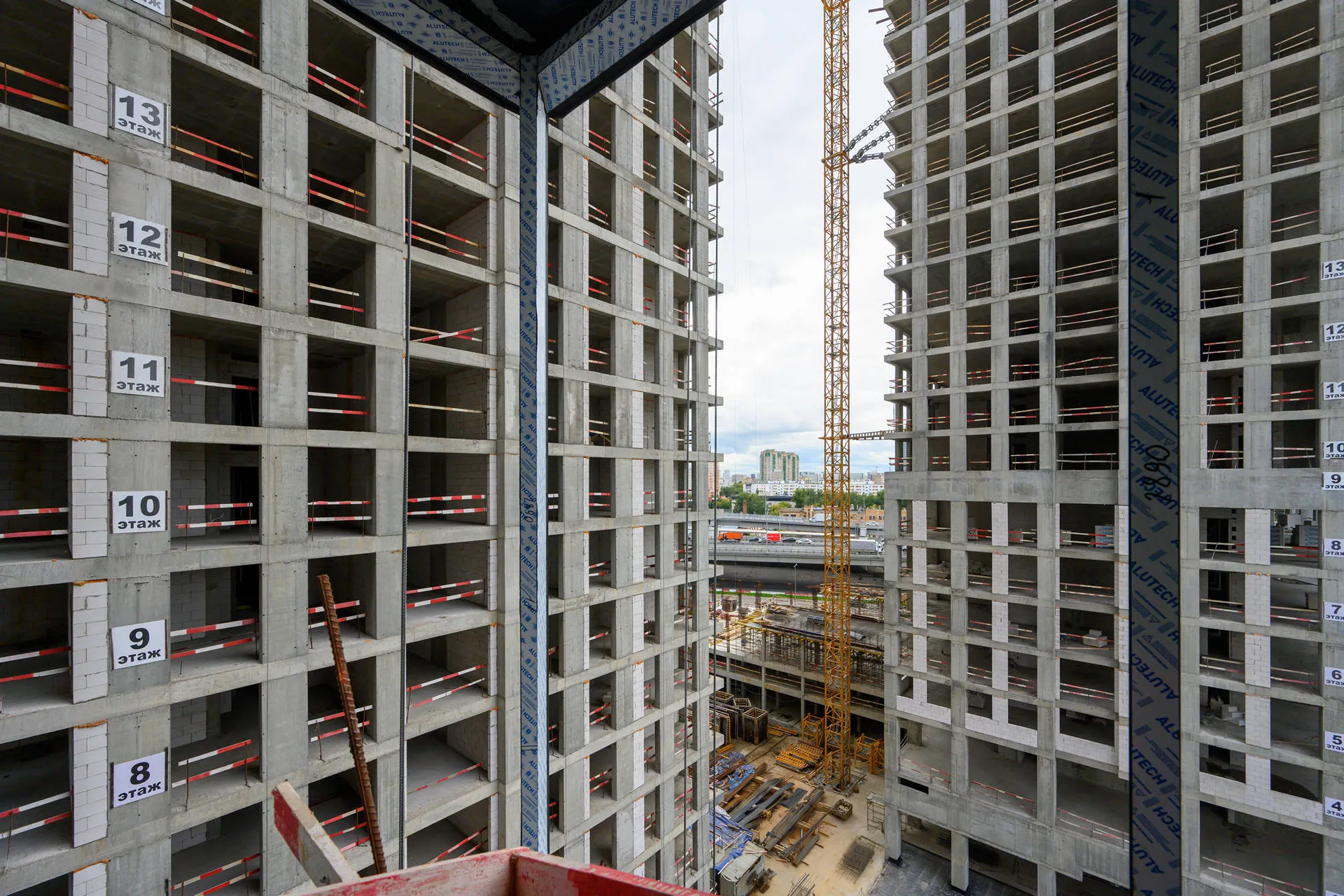 квартал «МИРАПОЛИС» ход строительства