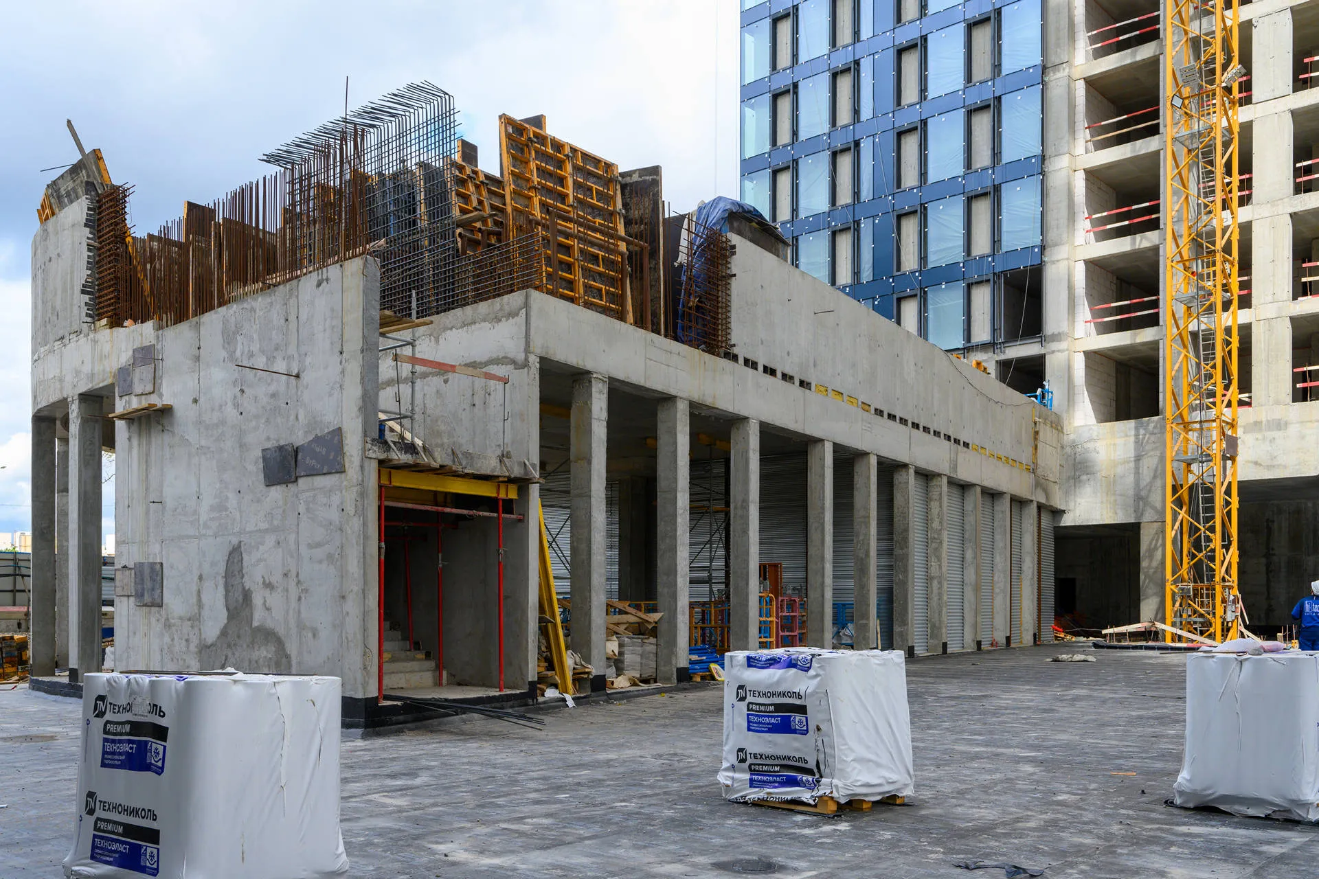 квартал «МИРАПОЛИС» ход строительства