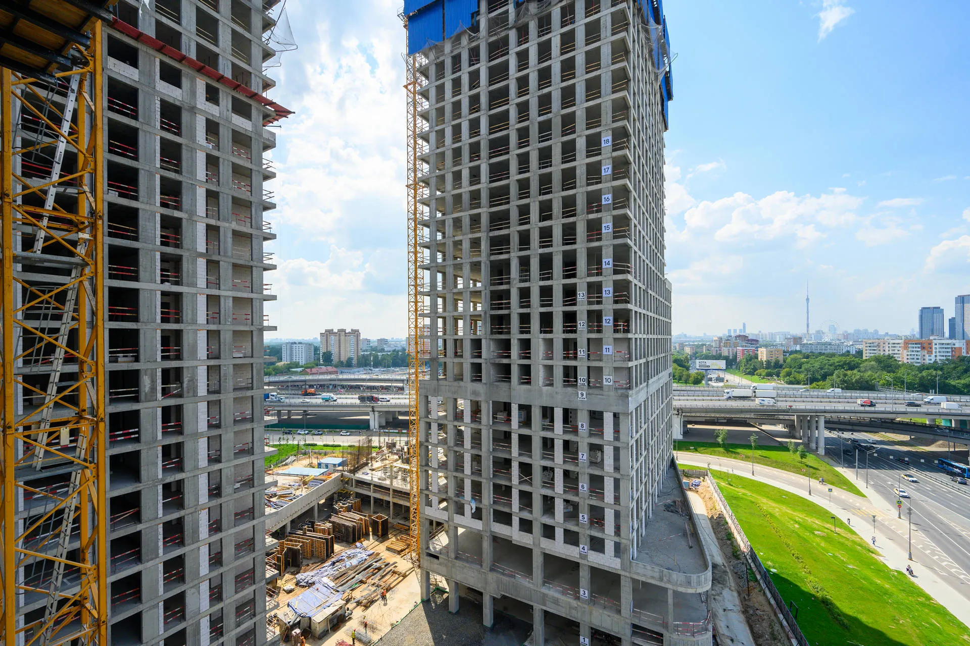 квартал «МИРАПОЛИС» ход строительства