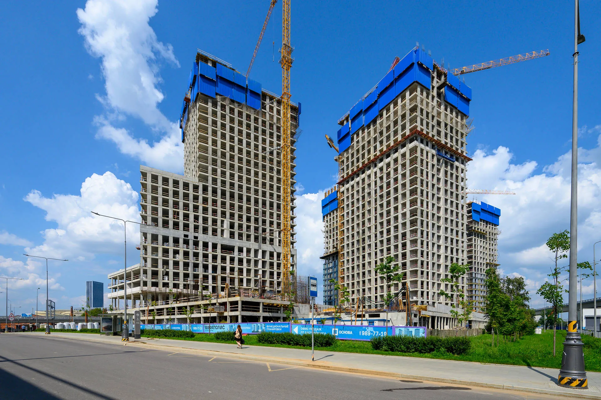 квартал «МИРАПОЛИС» ход строительства