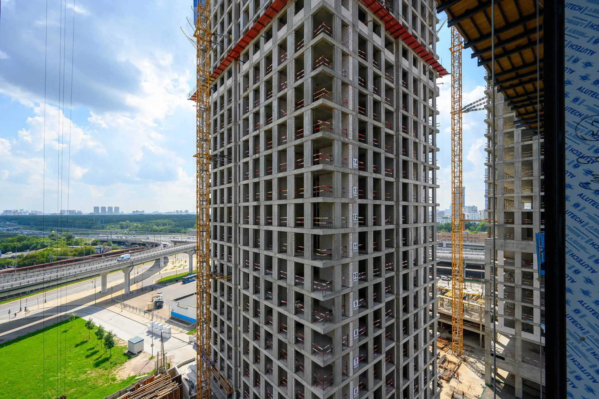 квартал «МИРАПОЛИС» ход строительства